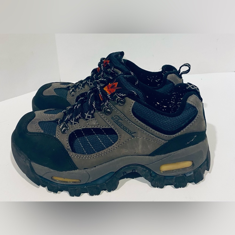 Hiking Men’s Hiking Shoes Size 7.5 Thorogood Brand Steel Toe excellent Condition